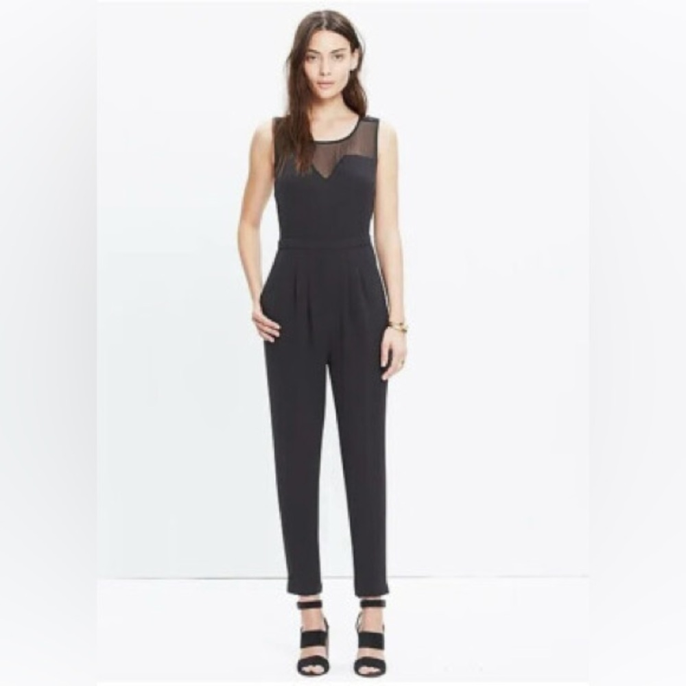 Madewell Norwood Black Jumpsuit